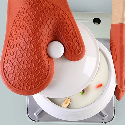 silicone cooking gloves
